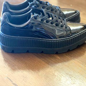 Puma Pointy Creeper Patent Womens Sneakers Size 8